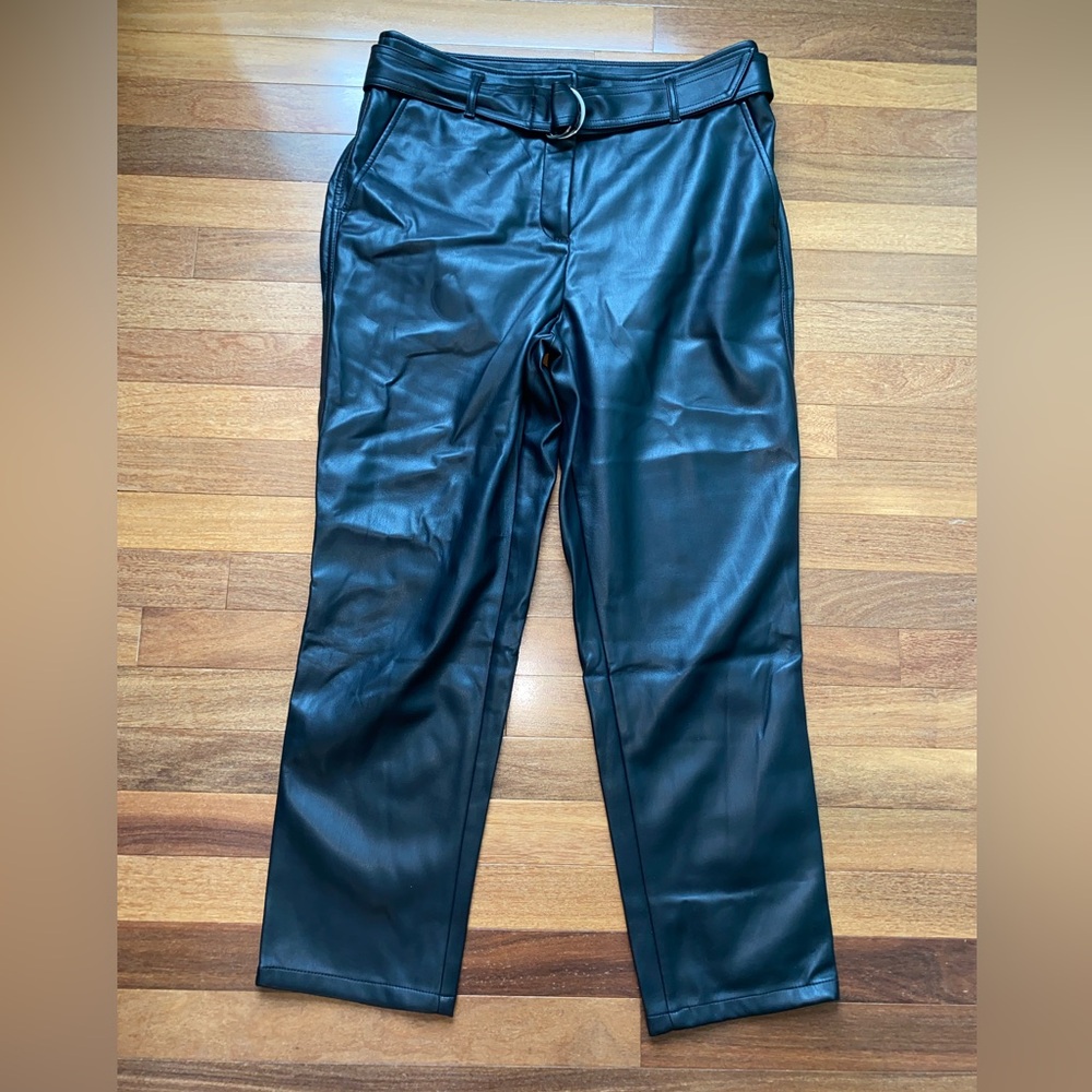 Loft, imitation leather pants  NWT